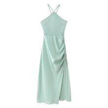 2025 Summer New Texture New Sexy French Satin Strap Dress thumbnail-2