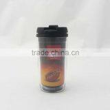 Travel Mug Coffee Cup Tumbler Insulated Wall New Double Sealed Lid Plastic Mugs