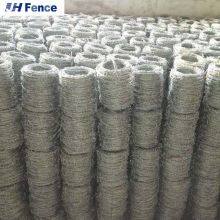 High Quality Double Twisted Galvanized Barbed Wire Price Per Roll Cheap Barbed Wire thumbnail-4
