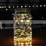 Outdoor Solar Powered LED String Lights Waterproof Copper Wire Lights for Garden Party 800mA Capacity thumbnail-6