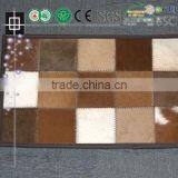 New Cowhide Rug Leather Cow Hide Animal Skin Patchwork Area Carpet thumbnail-5