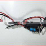 New Red /Black of Wire 15A Molding Fuse Crimp 187 Type Terminal of Auto Lighting System Power Cable thumbnail-6
