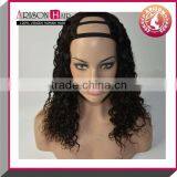 Factory Wholesale 7A Grade Human Hair u Part Wig thumbnail-4