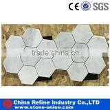 Fashion Design White Mosaic Tiles thumbnail-3