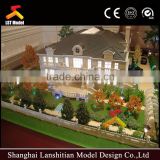 colorful architectural scale model miniature