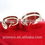 Fashion Style Korean Master's Sun 18K Rose Gold Stainless Steel Ring Jewelry For Women thumbnail-3