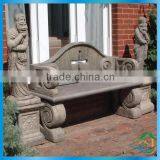 Garden Sculpture Bench Seat thumbnail-1