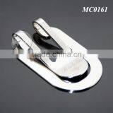 Customized Brand Name High Polished Stainless Steel Metal Laser Engraved Money Clip thumbnail-6