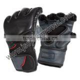mma gloves made of cowhide leather