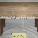 Natural Rustic Wood Bench