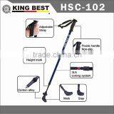 KING BEST Popular 2-SECTION Nordic Walking Stick Carbon Trekking Pole Walking Nordic Walking Stick thumbnail-3