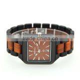 2016 Natural Eco-friendly New Design Wooden Wrist Watchmen Size,case Diameter is 40mm,red Sandalwood Case and Band 2315 Movement thumbnail-2