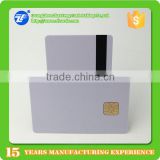 SLE5528 big chip card with 2 track thin hico magnetic strip