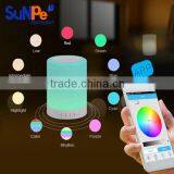 2016 Low Price Outdoor Music Mini Bluetooth Bowl Shape Portable Mini Speaker Lamp thumbnail-2