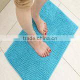 Anti-Slip Polyester Microfiber Bathroom Door Mat / Rubber Floor Mat thumbnail-2