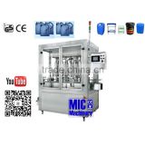 Micmachinery full automatic edible oil filler liquid bottle filler bleach filling machine with CE certification