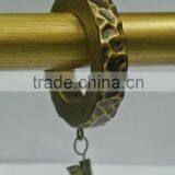 Custom Drapery Curtain Rod Rings With Clips For 1", 1-1/4" and 1-1/2" Curtain Rods thumbnail-1