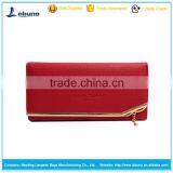 Wholesale Fashion Lady Buckle Long Clutch Purse 3 Fold Wallet Card Women thumbnail-3