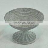 French Metal Handmade Vintage Bird Bath