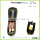 Factory Price Delxue Multimedia 6D Gyroscope Remote Control 2.4G Wireless Air Mouse Laser Presenter thumbnail-5