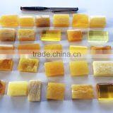 Amber pieces, Amber cube, Natural Baltic Amber squares