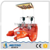 HEITRO double seats dolphin design paddle bike