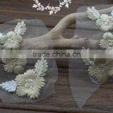 Stereoscopic Ribbon Embroidery Flower thumbnail-5