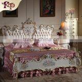 2016 Modern White Europe Matket Bed Furniture Wood Modern Bed Designs Quality Choice thumbnail-1