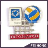 Customized olympic sport volleyball pin badge