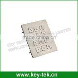2016 New IP65 Wholesale USB PS2 Metal Numeric Keypad thumbnail-4