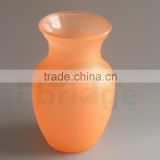 600g colored glass flower vase bottle