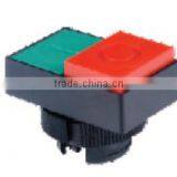 good quality double-head push button switch head IP40 LAY5-EL84