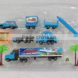 Metal Pull Back Airplane Set