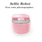 Pink Color Selfie TRYX and Mini Selfie Robot for taking photos as a Smart new electronics private Photographer Little Robot