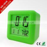 Puning Silicone Alarm Clock,Kitchen Clock,Calendar Clock With LCD Screen thumbnail-4