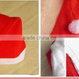 2015 Unique Hot Sale Product Handmade Wholesale China Decor Blue Craft Ornament Wool Felt Santa Clause Christmas Hats With Light thumbnail-2