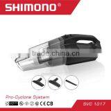 SHIMONO Car Vacuum Cleaner washable cyclone technology stainless steel dust filter material with SVC1017-C