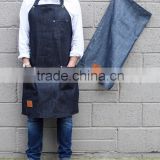Custom high quality work apron denim