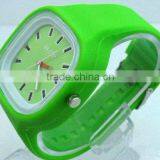NEW HOT SELLING Square Jelly Quartz Wrist Bracelet Sports Unisex Silicone LED Watch 12colors Choose thumbnail-6