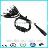 Wholesale 2.1x5.5mm 1 Female to 5 Male dc Plug Cable thumbnail-1