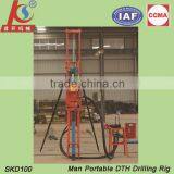 SKD100 DTH Affordable High Quality Small Mud Drill Rig