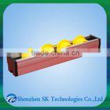 Drawn Gravitied Zinc Plated Steel yellow Roller Track for Conveying System SKP-04