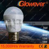 SMD5730 LED Plastic Bulb Factory Price E27 B22 15W High Lumen LED Bulb Lamp LED Light thumbnail-1