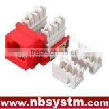 UTP Cat.5e Keystone Jack 90 Degree,110 Type