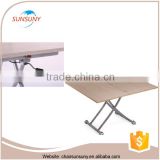 Wholesale high quality folding mdf dining table
