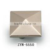 Pyramid Shape Style Zinc Alloy Cabinet Knob With Nickel Matt
