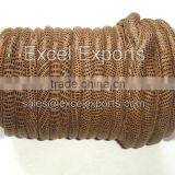 Stitched Lambskin Leather Cord