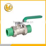 CE ISO9001 Approved Forged PPR Brass Ball Valve For Water And Gas