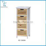 Paulownia Solid Wood Stair Furniture Bedside Cabinet thumbnail-3