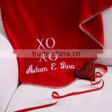 Hot Sale Polar Fleece Blanket With Embroidery thumbnail-1
